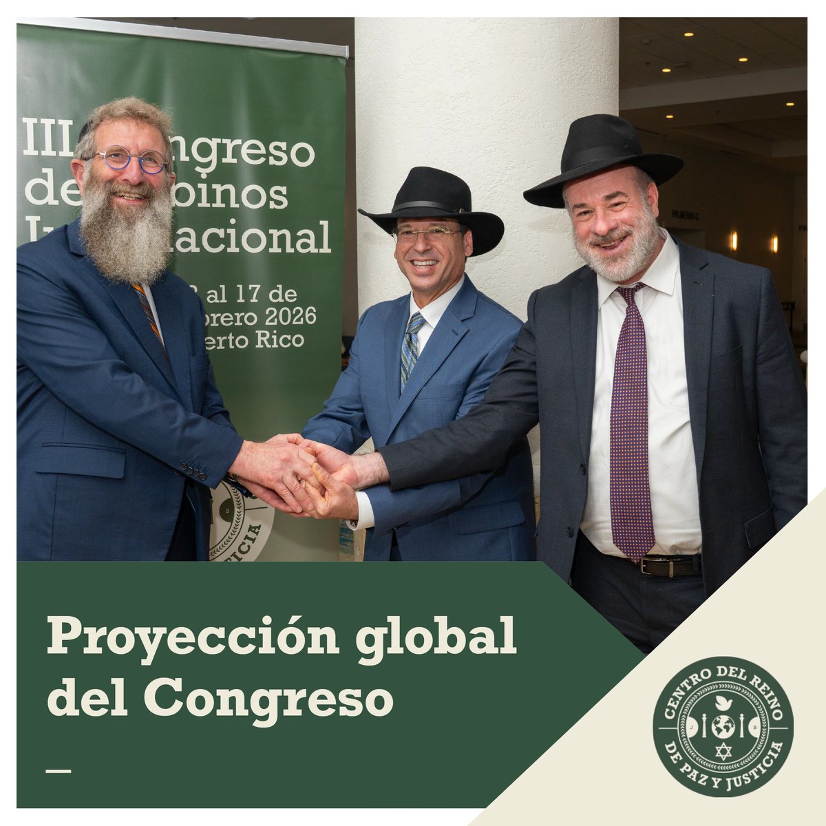 CRPazYJusticia's tweet photo. Nos honrro con su presencial el destacado rabino Moshé Bakshi-Dorón, director general de la Yeshivat Yesod HaTorah.
Con foco en educación y cooperación internacional, el encuentro se proyecta como plataforma de articulación global entre instituciones.
#Congreso2026 https://t.co/JxaObecjNq