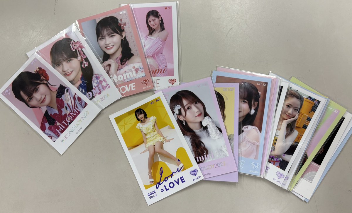 イコラブちゃん ミニフォトが色々入荷してますよー‼️‼️‼️