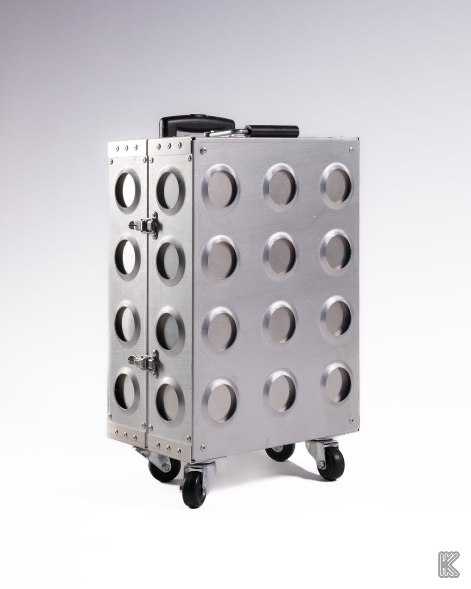 The Dimple Carry-on

Fully aluminum body and riveted construction made with sendcutsend, sturdy casters, telescopic handle. its got it all 

I've spent every waking moment for the past 6 months working on this, I hope u love it