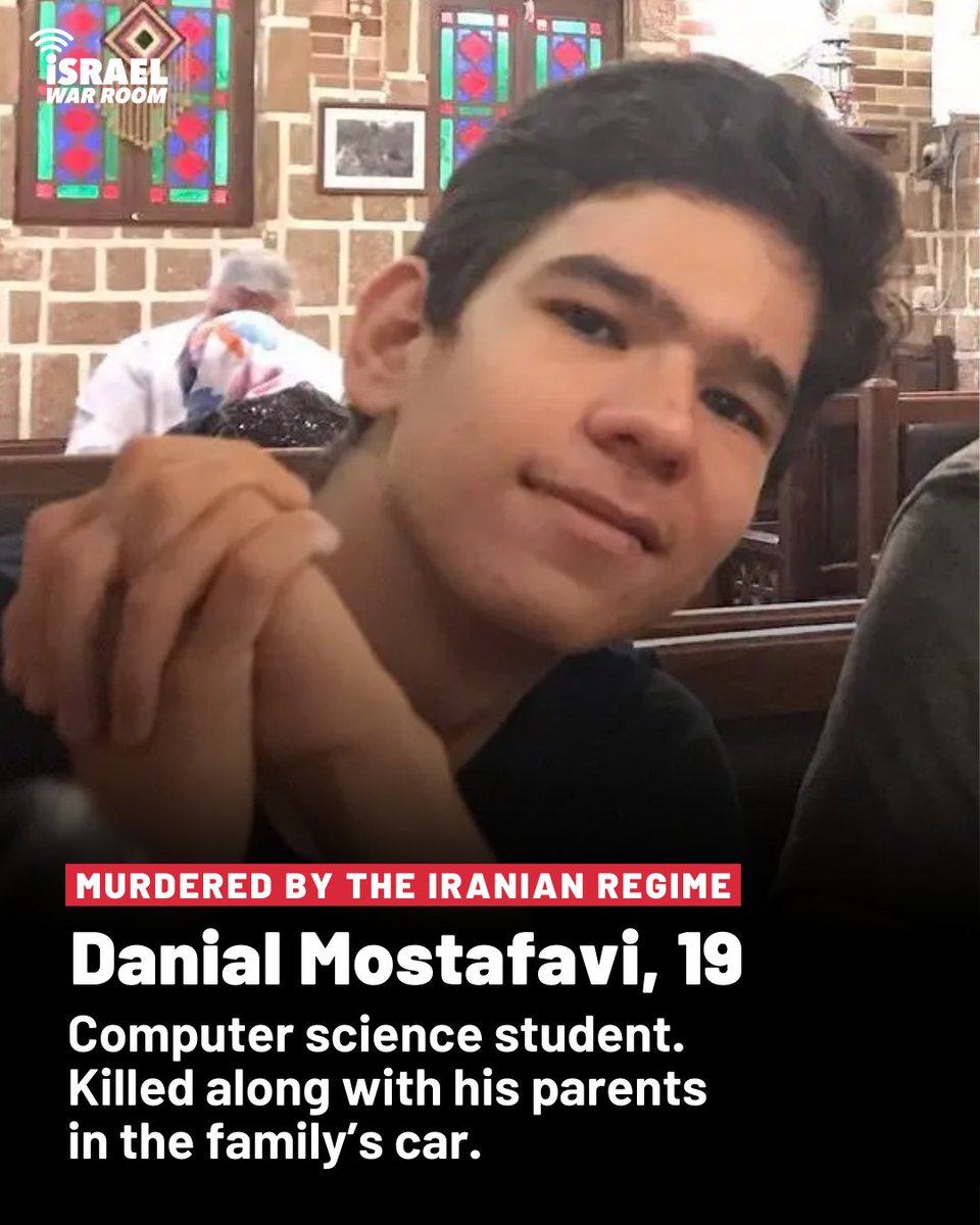 Danial Mostafavi.

Murdered by the Iranian regime.

Say his name.