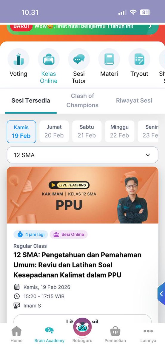 RORR ADA YANG UDAH NYOBA BELUMM, ASIKK joinn dikss setidaknya dapat 7 hari...