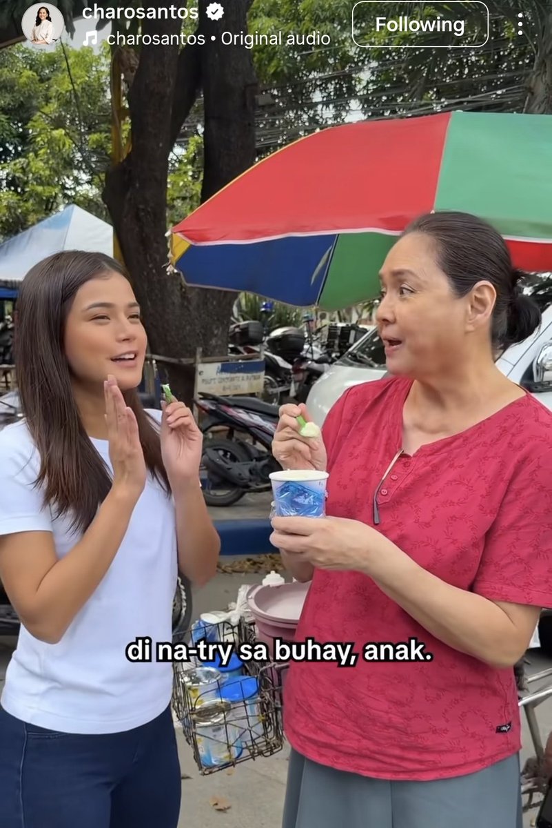 Cute, Mam Charo sharing her binatog to Maris so she can try it. Love seeing her having these moments off cam, keep learning from them. Alsoo does this mean Ponggay is gonna recover very soon and prolly get her job back? 

#MarisRacal