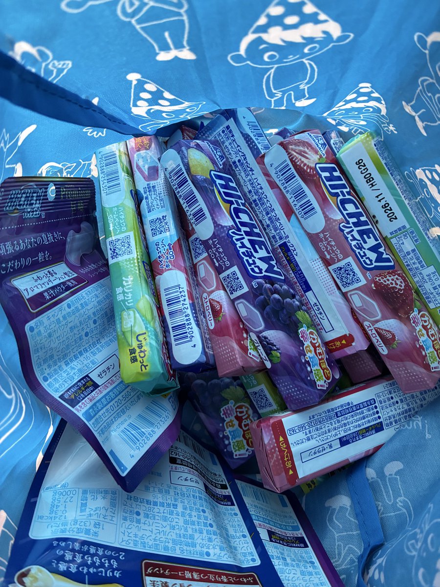 コンプ！これからハイチュウ祭りです