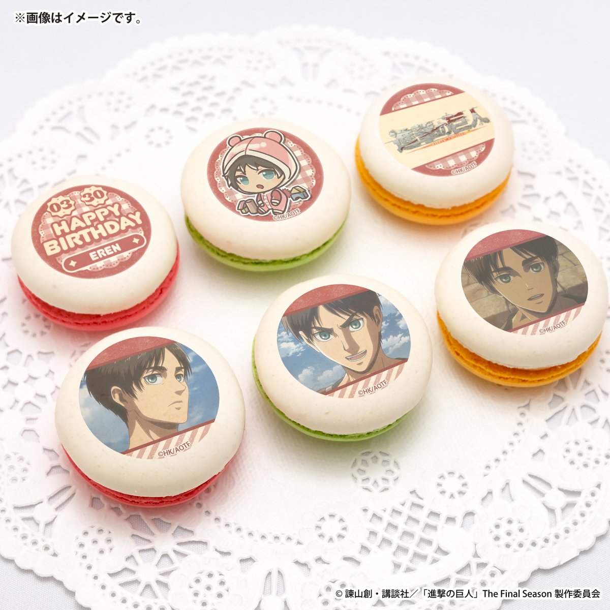 TVアニメ『#進撃の巨人』 BIRTHDAY SWEETS 2026🎉 ✨️3月30日はエレン