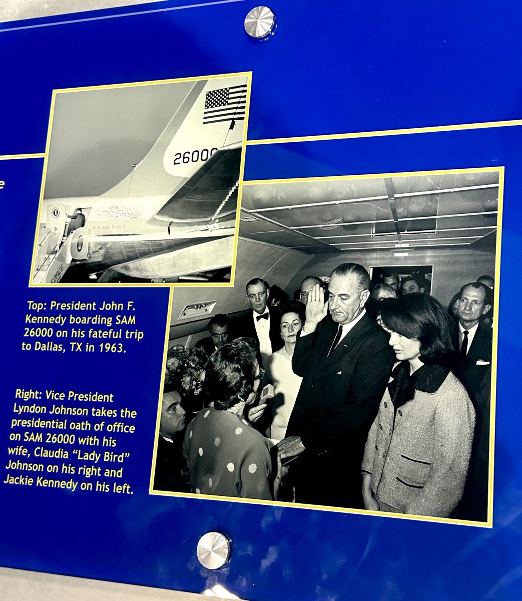 liz_july4th's tweet image. The aircraft, SAM 26000, that flew #Kennedy to #Dallas and then transported his casket to DC is housed at the National Museum of the US Air Force #AF #Dayton #Ohio