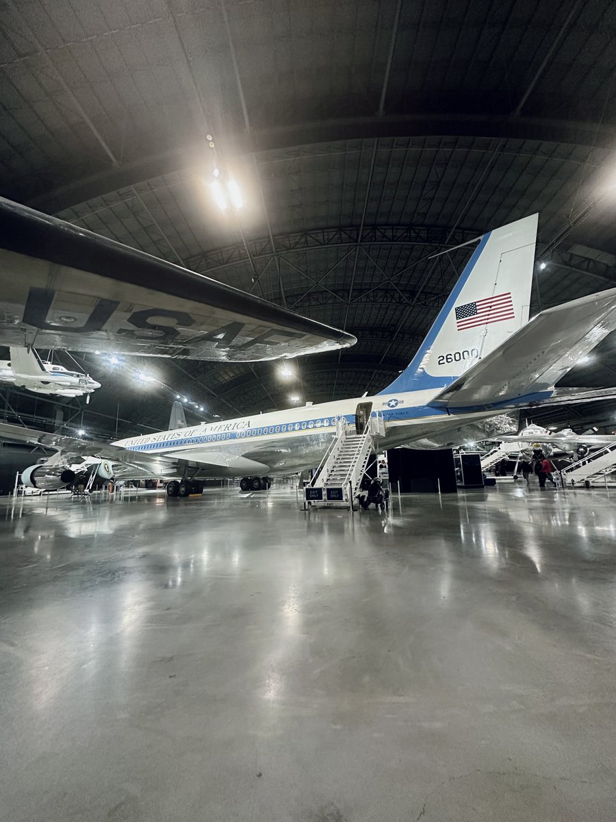 liz_july4th's tweet image. The aircraft, SAM 26000, that flew #Kennedy to #Dallas and then transported his casket to DC is housed at the National Museum of the US Air Force #AF #Dayton #Ohio