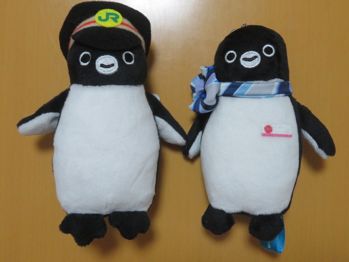 トレニアート東京さんで Suicaのペンギン 新幹線はやぶさマスコット