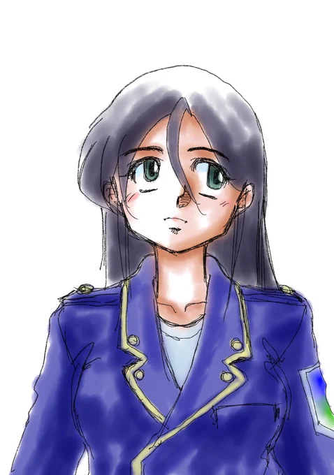 今日のお昼のお絵描き