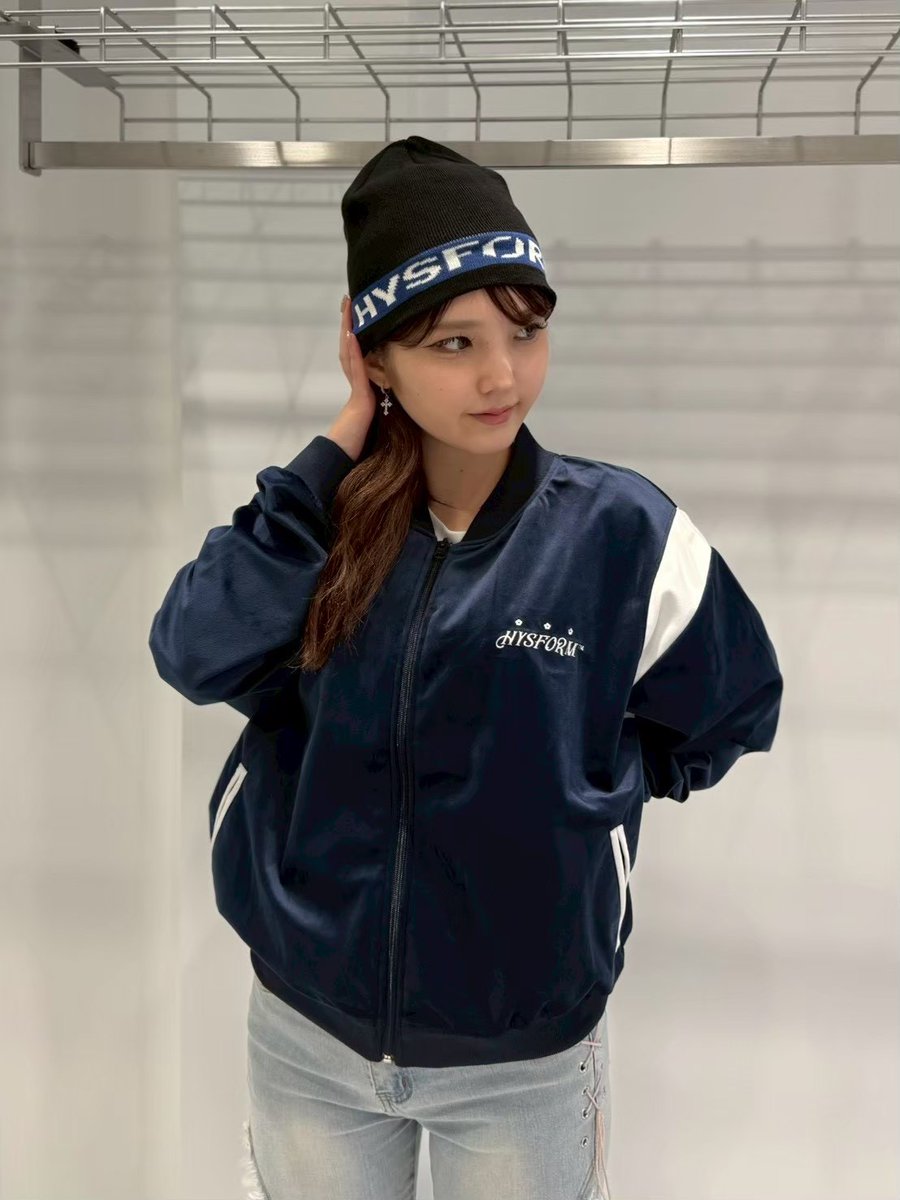 HYSFORM】 □ITEM LINE-UP FULL ZIP VARSITY VELOUR JACKET PRICE