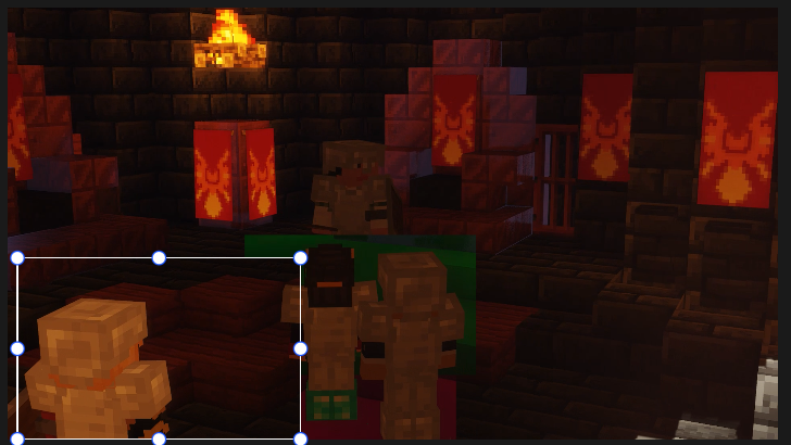 Cropping, Green screening and Pink screening to get that one shot just right