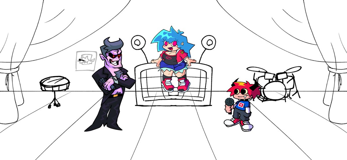 Friday Night Funkin' (Clover mix)
Week 1 concept