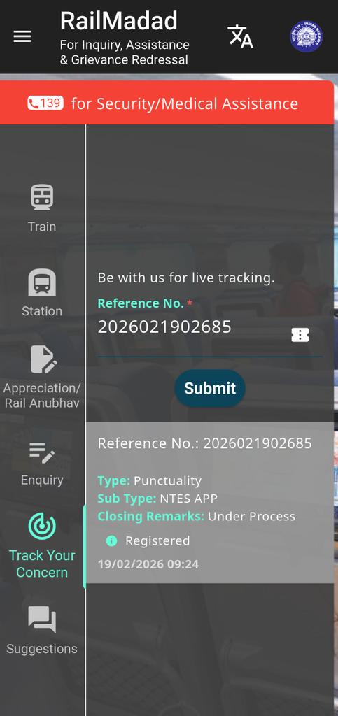 SovanBi70394543's tweet photo. @RailwaySeva @drmsdah @EasternRailway @drmsdah @RailwaySeva @indianrailway__ 
Every day running late. Please do immediately https://t.co/JJeX2SZP4n