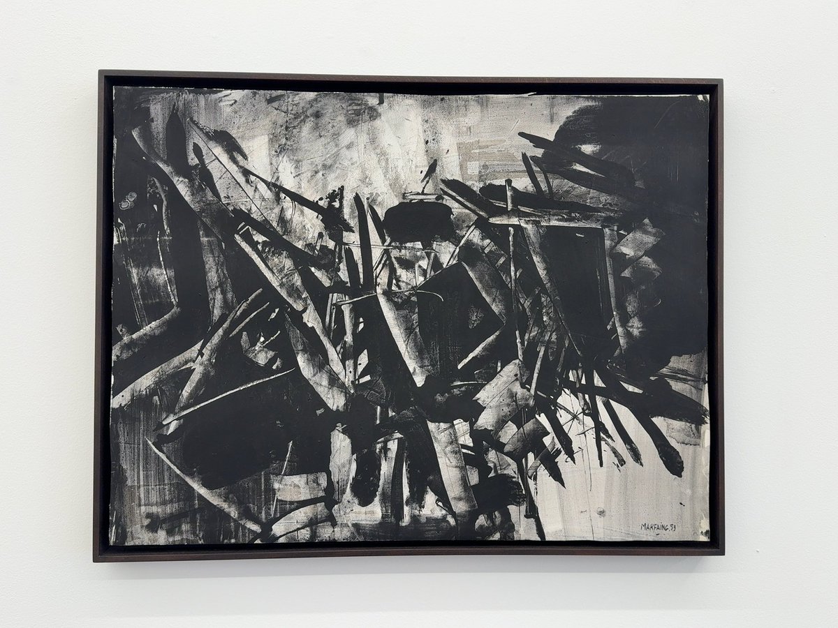 セイソン＆ベネティエールでアンドレ・マルファン 「水墨画（1960年代