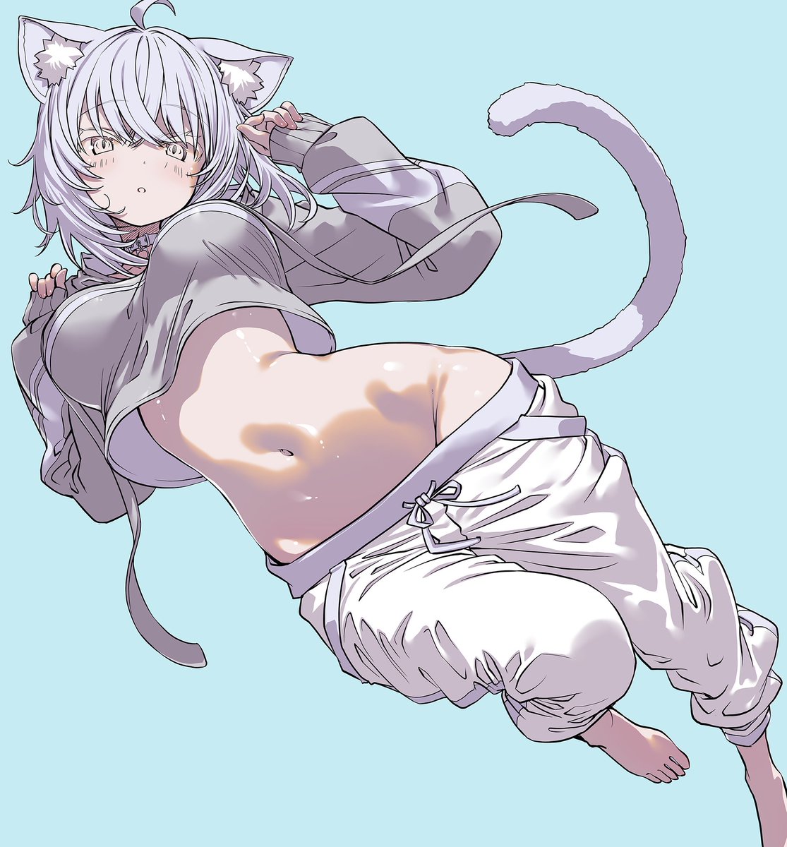ホロライブ 猫又おかゆさん #絵かゆ 