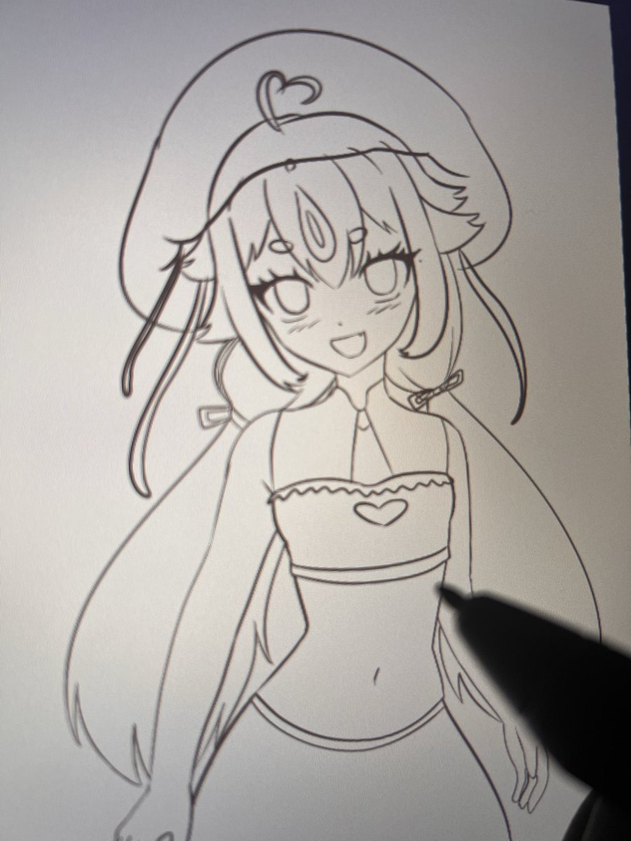 poopy sketch but finally getting around to making my ref sheet 🙂