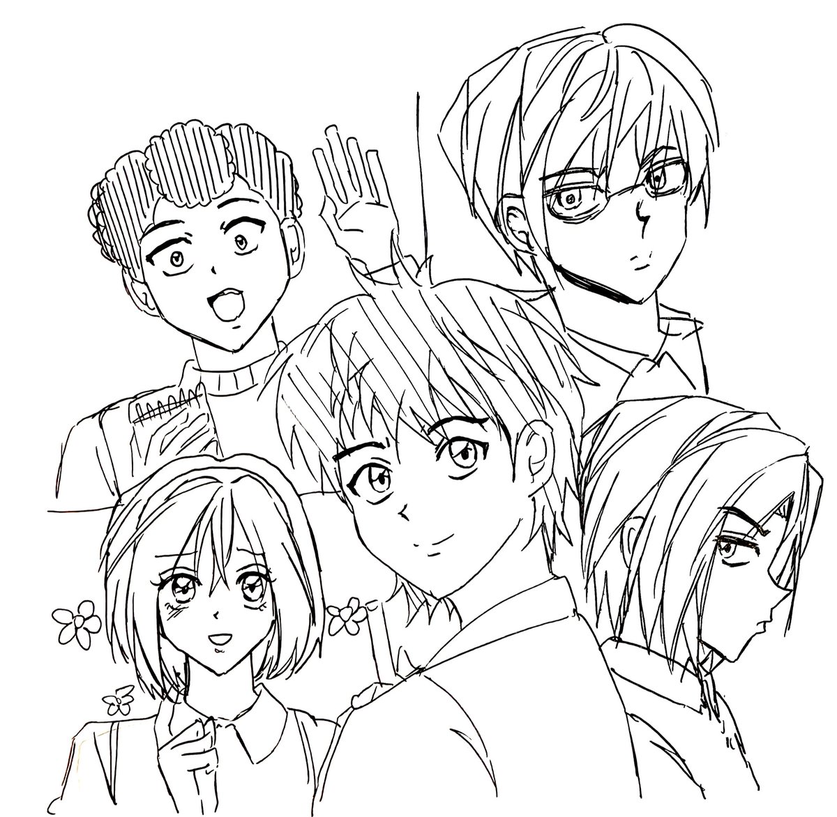 요즘 제 초등학생 때 과몰입 시켰던 내일은 실험왕이 붐업되는 것 같아서 낙서했읍니다
제 최애는 에릭이었구요(금발벽안지능캐미소년콤)
새벽초 아기들한테 엄청 과몰입했던 기억이 있네여
낙서엔 없지만 여캐 최애는 세나였음