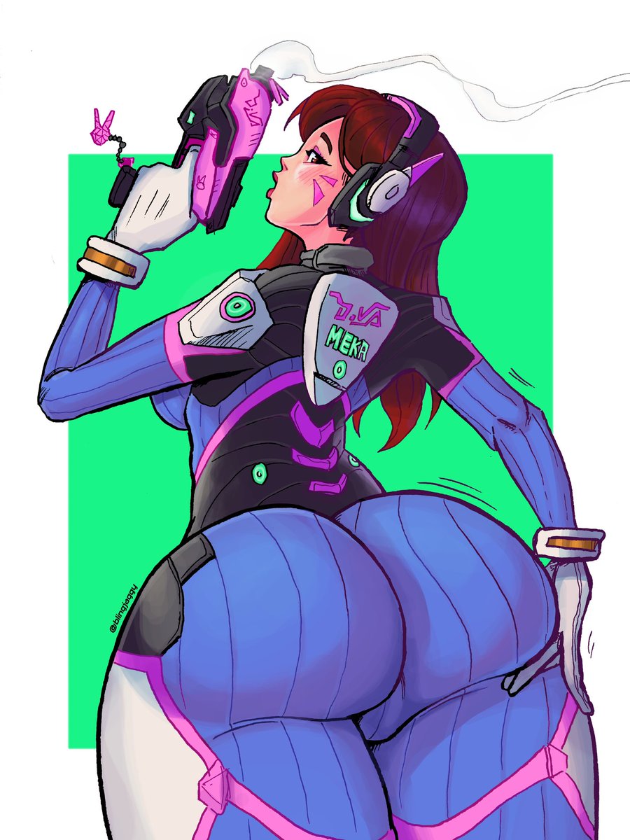 Blizzard please DON’T nerf this 🍑
(D. Va Overwatch)