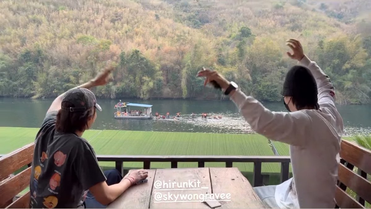 babybaek_boo's tweet image. เอ็นดูอะดูบรรยากาศดีมากนึกว่ามาฮันนีมูน บ๊องไปด้วยกันมากกกก