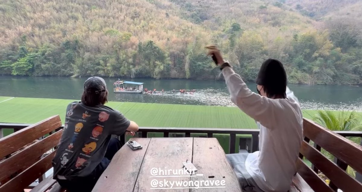 babybaek_boo's tweet image. เอ็นดูอะดูบรรยากาศดีมากนึกว่ามาฮันนีมูน บ๊องไปด้วยกันมากกกก