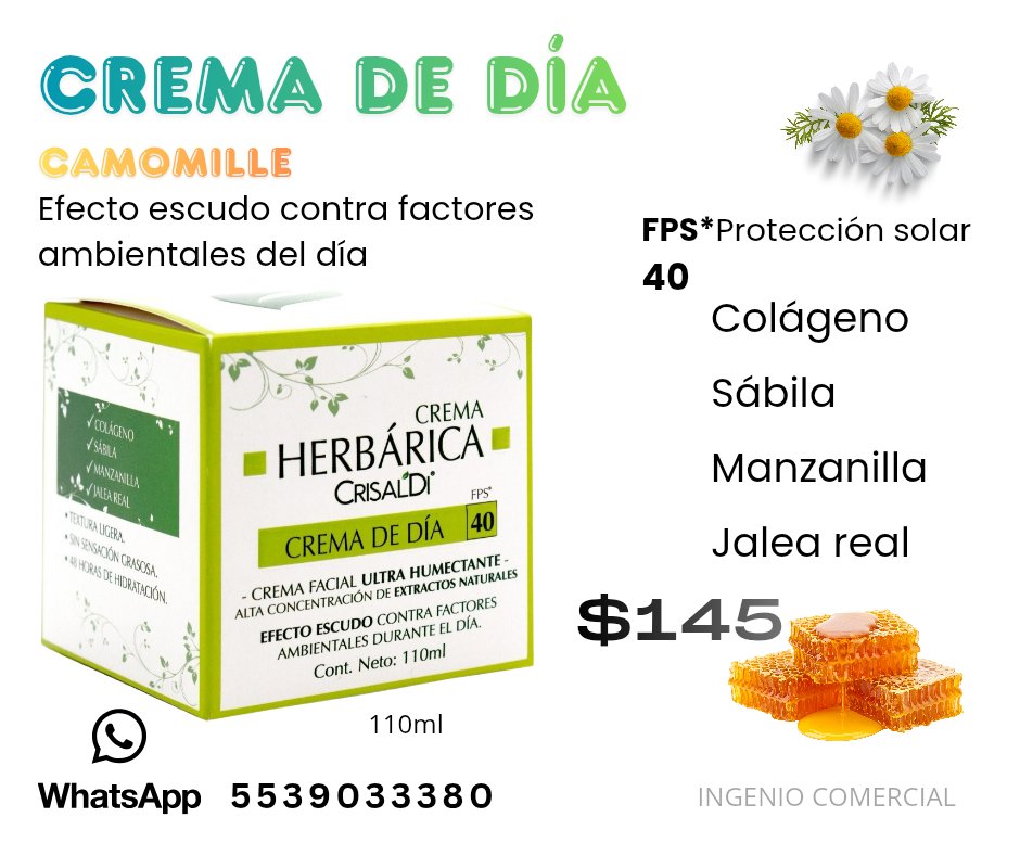 MakeupQueretaro's tweet photo. Manzanilla y Jalea real.
Poder calmante y antiinflamatorio de la primera con la nutrición profunda y regeneración antienvejecimiento de la segunda. Mezcla especialmente valorada en pieles sensibles, secas o maduras. https://t.co/IV9hSqw6uZ