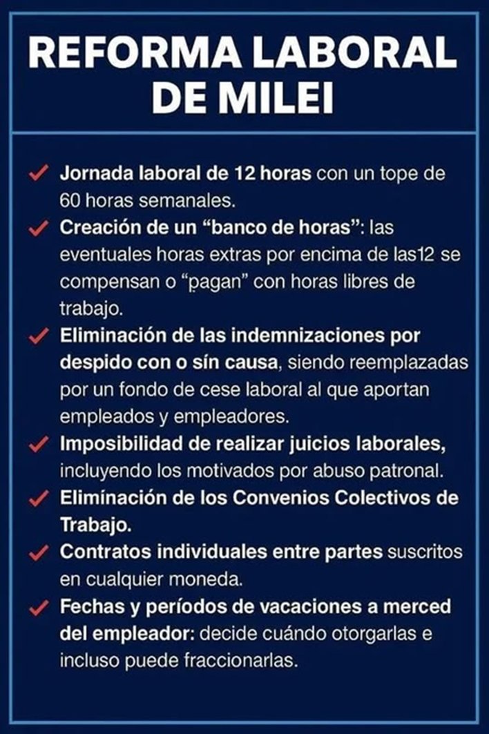 <a href="/albertoarruaok/">Alberto Arrua</a> Toda la ley es anticonstitucional 🤬🤡✌️❤️🇦🇷
#NoALaReformaLaboral