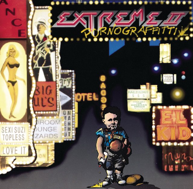 TBonesPrimeCuts's tweet image. #1990AlbumsTop20 

5️⃣: Extreme - Extreme II: Pornograffitti
August 7, 1990

 #Extreme 

Favorite Track: “Get the Funk Out”
youtu.be/IqP76XWHQI0?si…

Other favorites: “Decadence Dance”, “Pornograffitti”
“More Than Words”

The song's guitar solo, played by Nuno Bettencourt, was