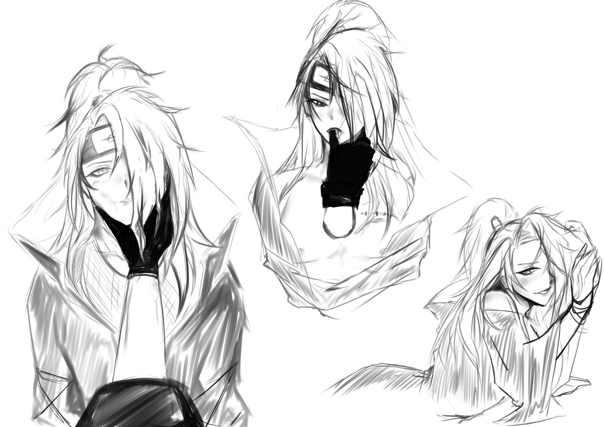 too many thoughts about deidara being brat tamed while tied up