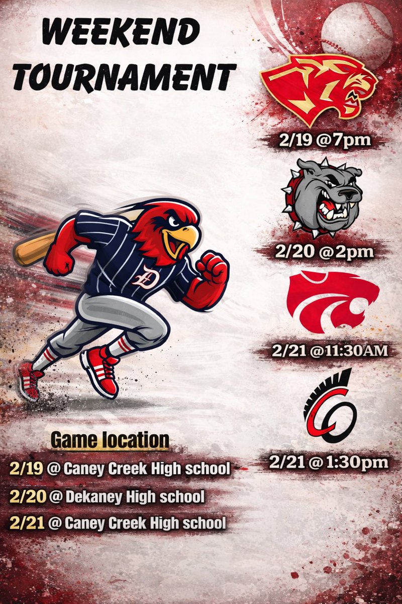 _davisbaseball's tweet image. Tomorrow we slide into the Caney Creek Classic as the Falcons head to Caney Creek High ready to set the tone. 🦅 #GRIND #RoadtoApril #RowTheBoat