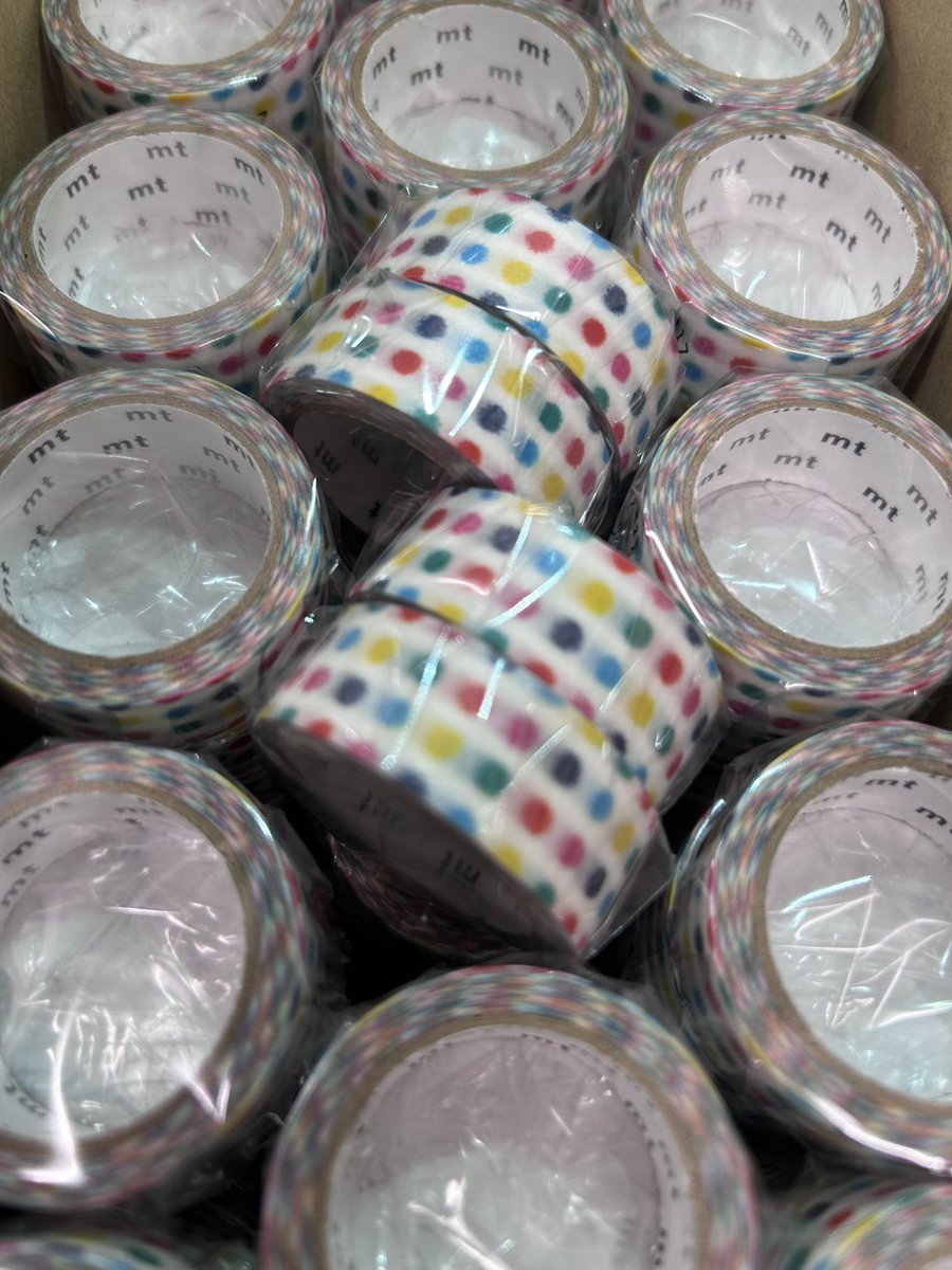 eslite_tokyo's tweet image. 【再入荷】
大変お待たせいたしました。品切れていた「タピオカ」「クレヨンドット」が、本日再入荷しました！📢
#mt