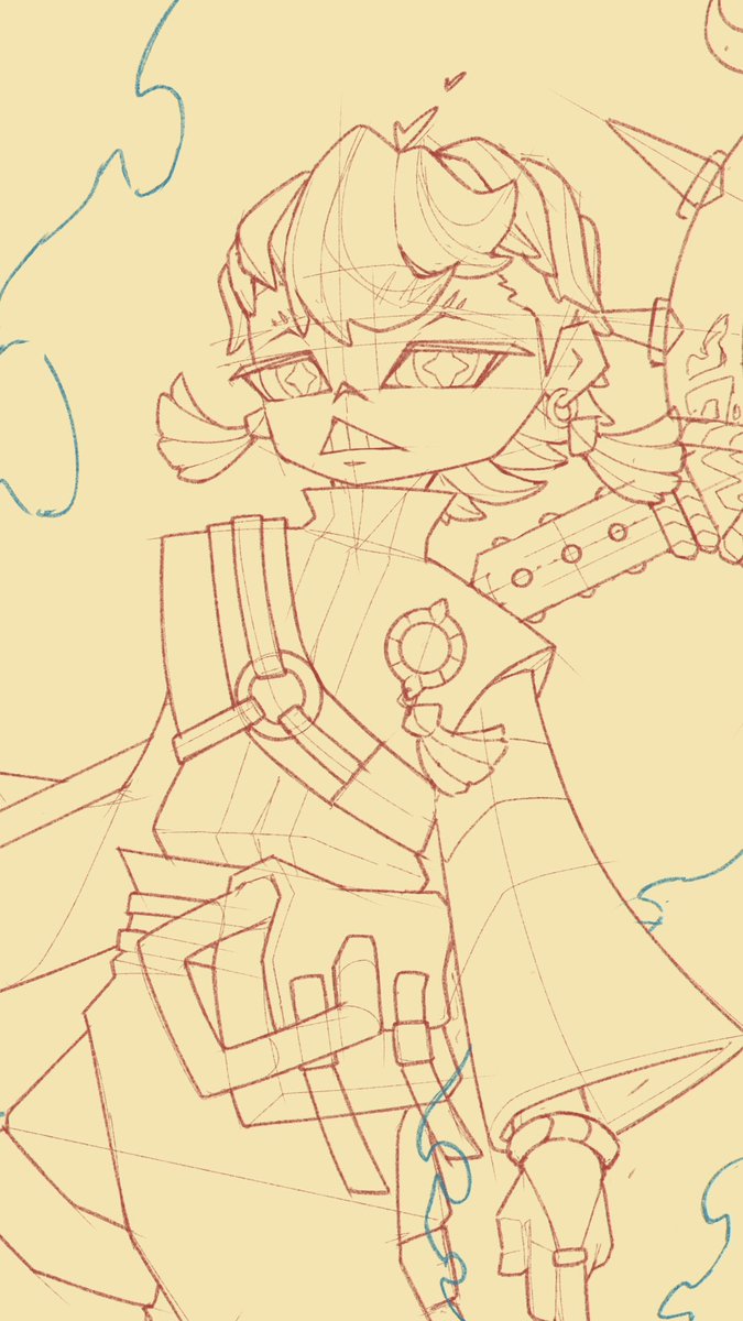 ishanguine's tweet photo. Refined zanka sketch 🪼

#GachiArt #GACHIAKUTA #fanart https://t.co/aZzhYIVSxI