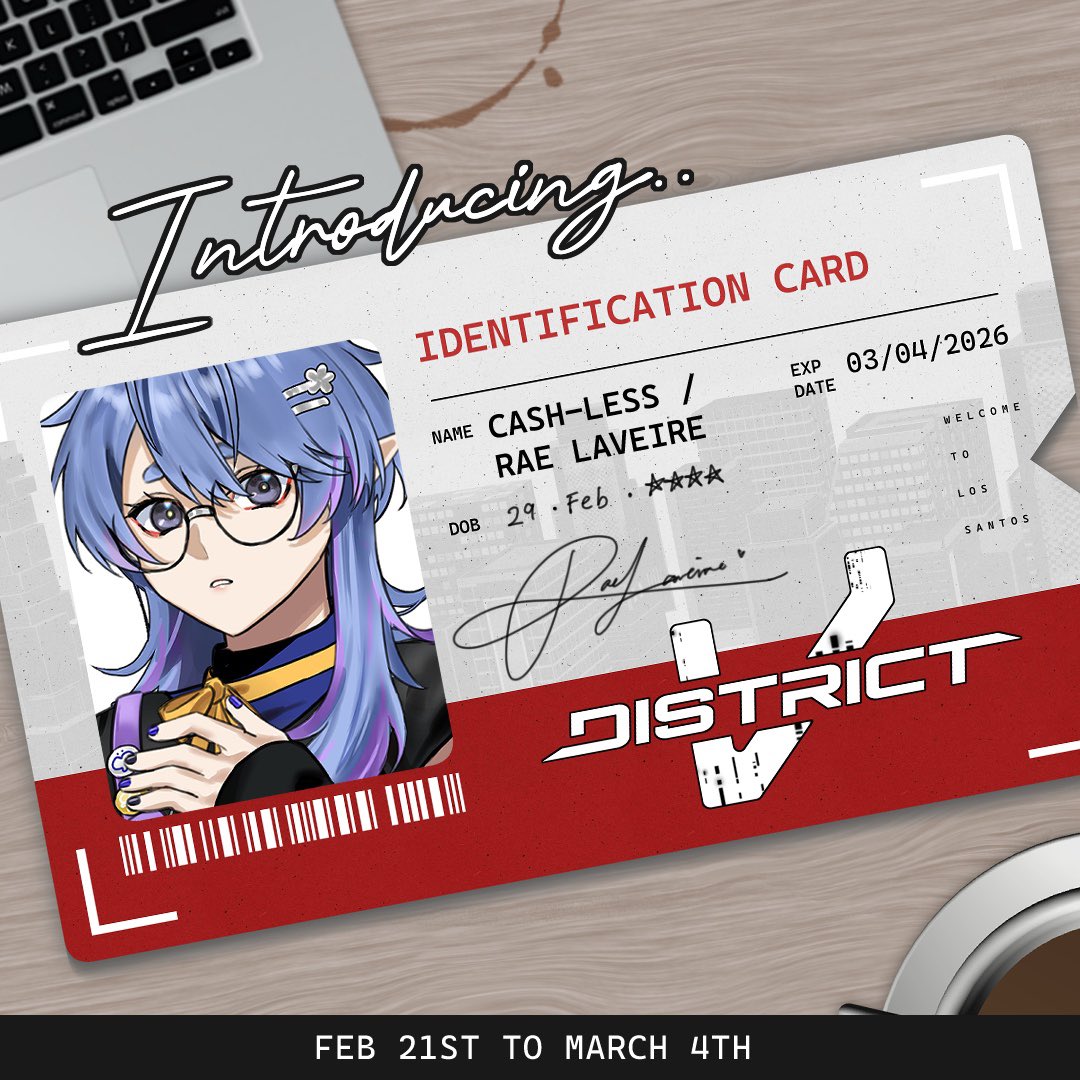 Joining my first ever GTA RP with #DistrictV 🕺🥰

Meet Cash-Less! But you can also call them Less 🥀