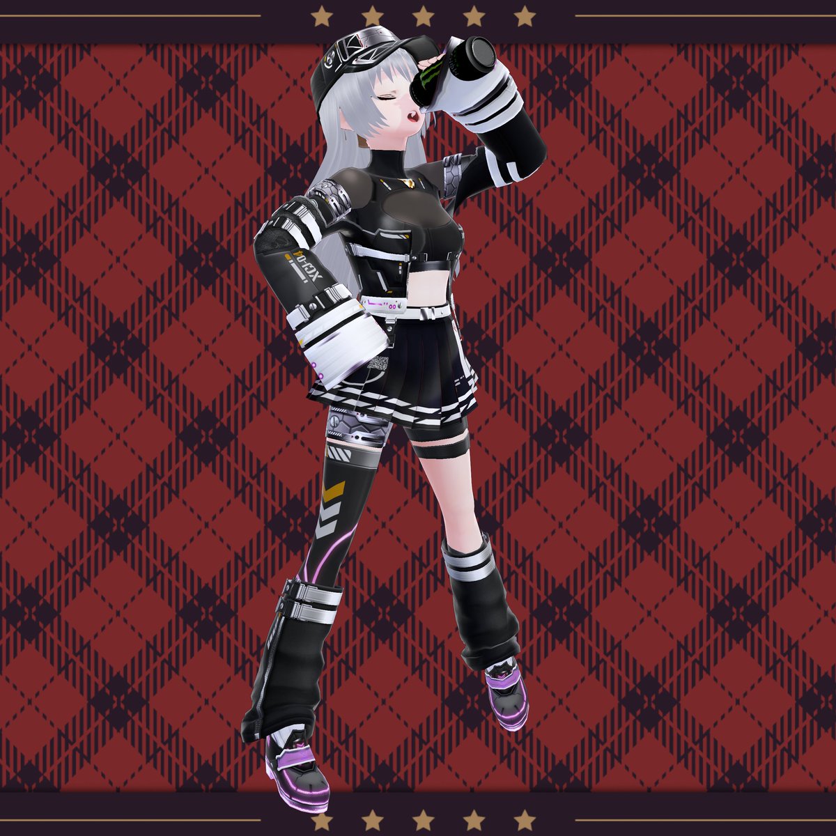 Here is your daily reminder to hydrate, gamers!
#Vtuber #VRoid #VrmPosingDesktop