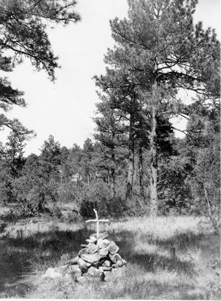 The death of John Turnstall and the beginning of the Lincoln County War

On February 18, 1878 John Turnstall and five men including  William H Bonney (better known as Billy the Kid) were leading some horses from Turnstall’s ranch to Lincoln and were confronted by a posse led by