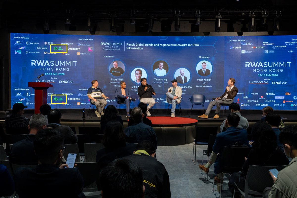 ventures_bd's tweet photo. ๐๐BD Ventures was proud to be featured at @rwasummit_hk Hong Kong 2026 - Big Side Event of @consensus_hk 2026!
๐#RWASummit Hong Kong has officially concluded with one clear message:
The conversation has moved beyond โIs tokenization viable?โ to โHow do we execute and scale it within credible regulatory frameworks?โ
โ๏ธ700+ curated attendees
โ๏ธ50+ speakers
โ๏ธ80+ institutional investors
โ๏ธFocus on #RWA, #stablecoins, #DePIN, #AI & institutional adoption
โ
A key highlight: The announcement of Dubai RWA Week 2026 - Strengthening the bridge between Hong Kong and the Middle East, two leading tokenization hubs.