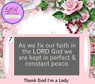 ❤️👑🎁 Ladies after God's own heart.

💫🌹✨The Mindset and Traits of  "Ladies of Royalty"  Series 2439,

✨ By the Help of the Holy Spirit, we Understand/recognise/know that;