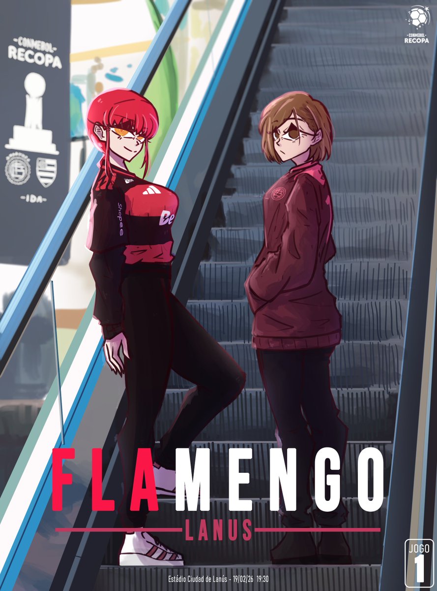 Recopa Sul-Americana 2026 - Ida
Makima VS Nobara

#LANxFLA
#ChainsawMan 
#JujutsuKaisen