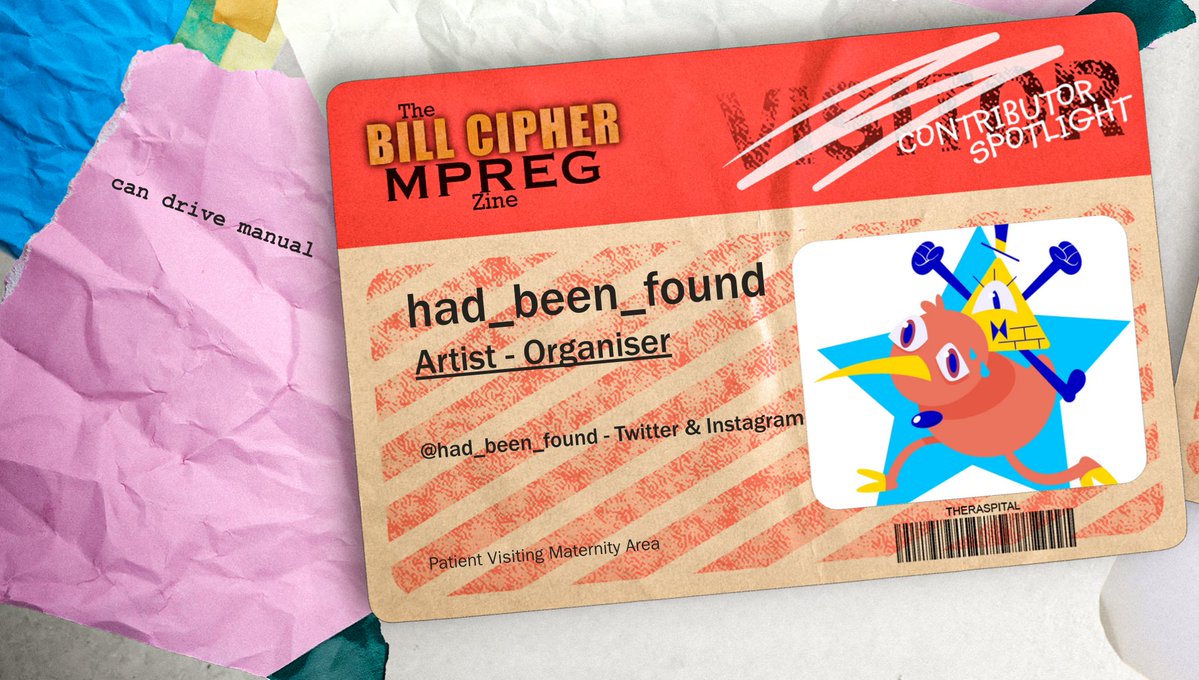 The Bill Cipher MPREG Zine tweet media