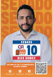 el_rincon22's tweet photo. 😊😊Cordial invitación apoyar a Nico Gómez CR 10 al Senado Dios los bendiga 😊😊 https://t.co/39pFvUbbNM