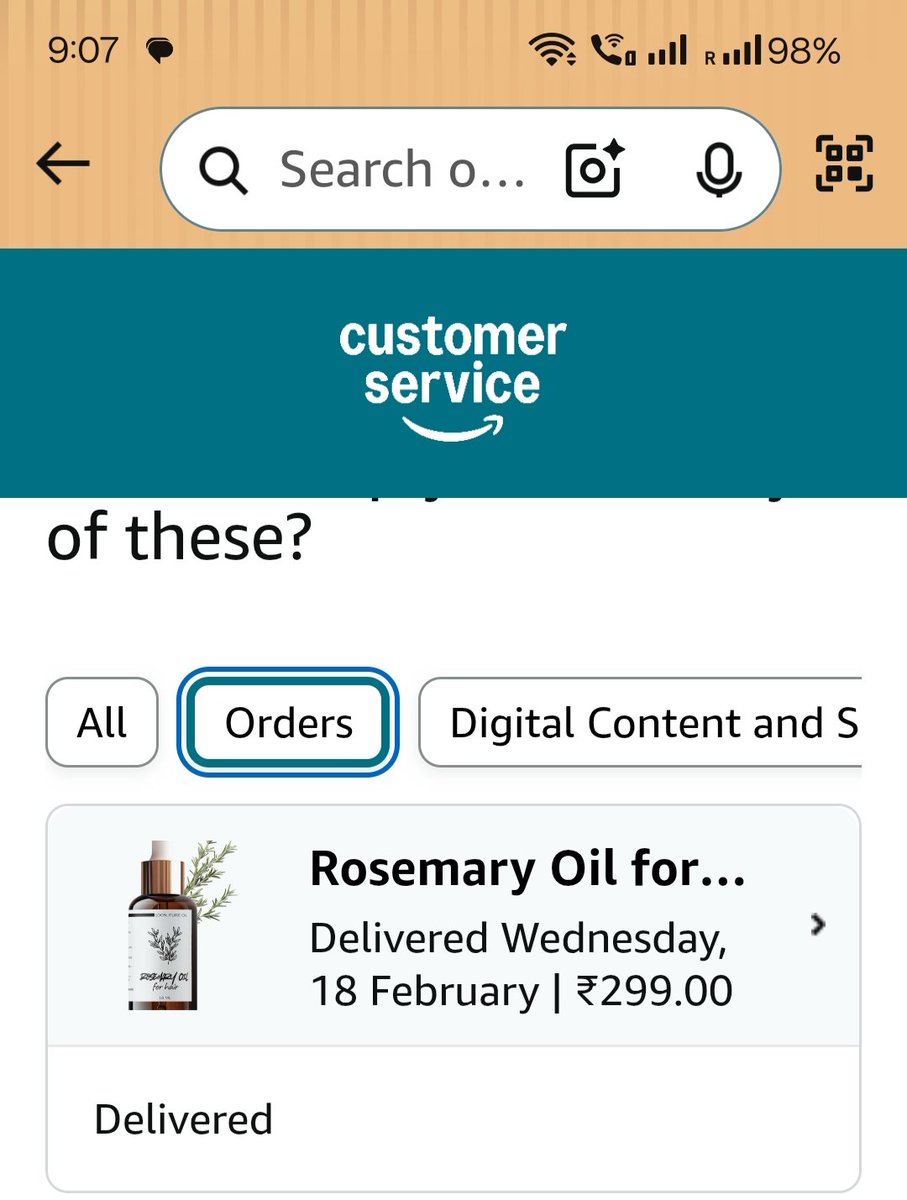 sawant0804's tweet photo. "Disappointed with @AmazonHelp @amazonIN. Even as a Prime Member, my order wasn't delivered on the 18th, yet it was falsely marked as 'Delivered'. Now showing delivery by the 20th. This is unacceptable service. Please look into this immediately!
Order ID: 403-1212466-7399554" https://t.co/CrOcOE9XFV