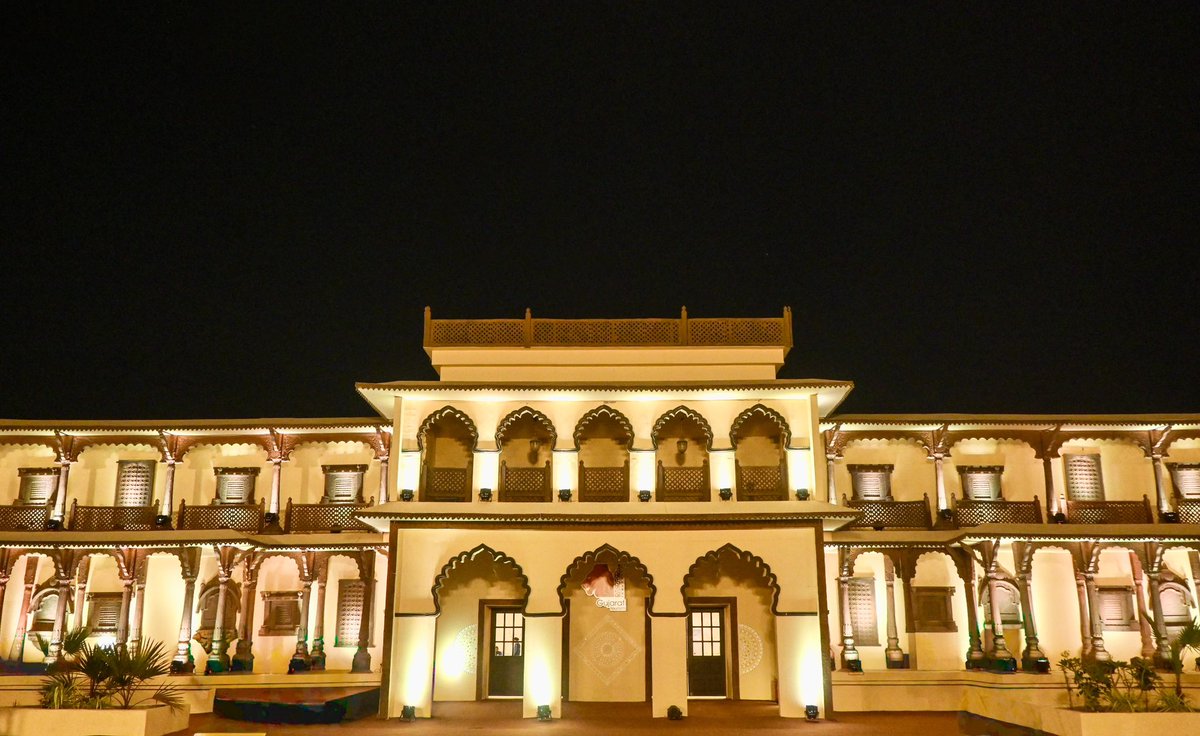 The Tent City in Gujarat, set up for the Rann Utsav, is a truly unique destination that offers unforgettable experiences.

Located beside the vast white salt desert, surrounded by vibrant villages and local communities rich in tradition and cultural heritage, and close to ancient