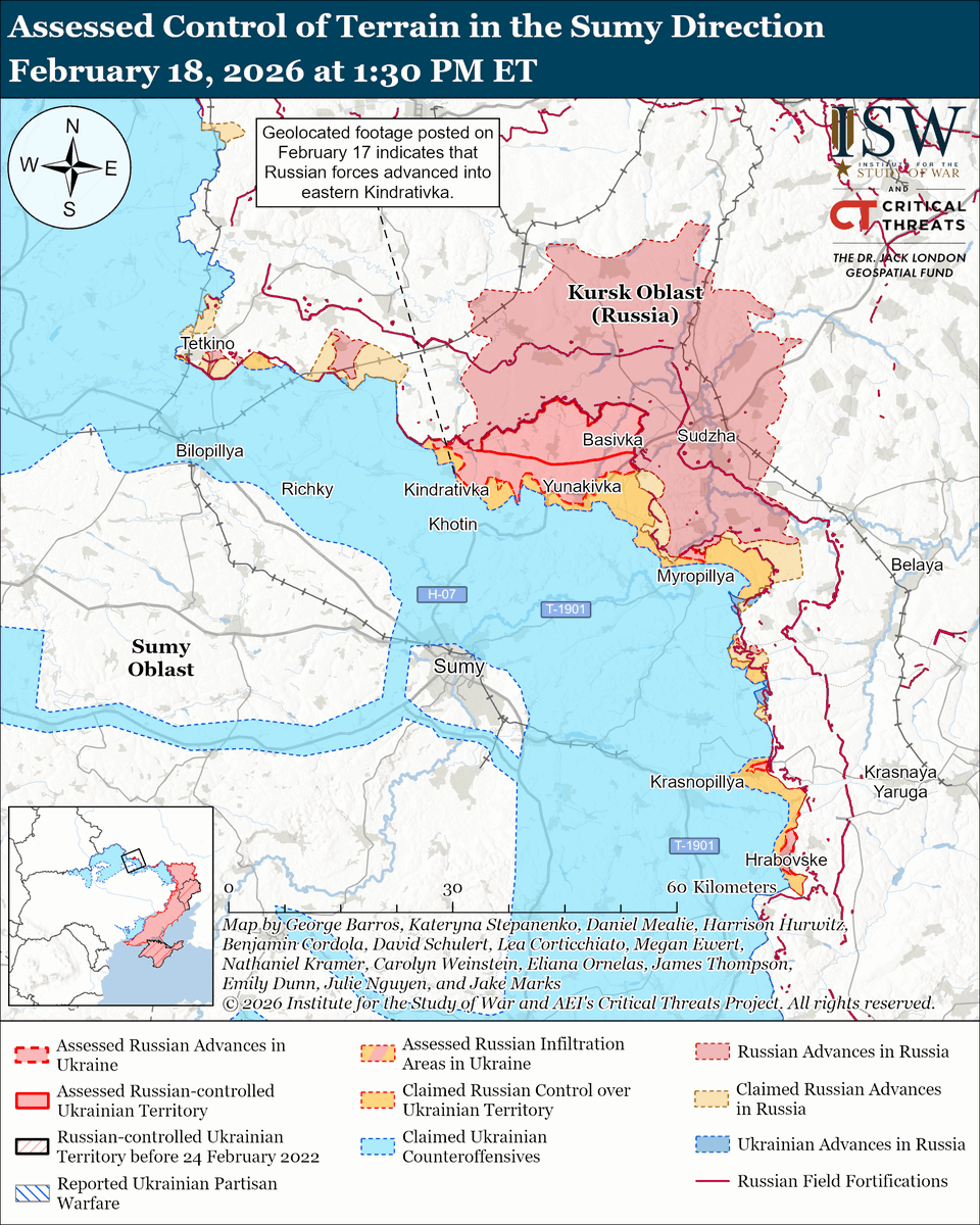 Institute for the Study of War tweet media