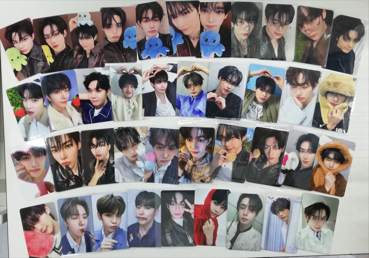 ZB1 #ZEROBASEONE 🖤アンコンKアリ2日目🖤 本日も珍しい特典トレカを