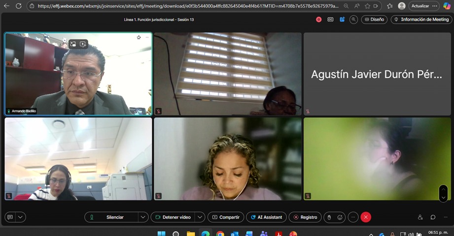 Agradecido con la Escuela Nacional de Formación Judicial, por haber impartido el “Taller de Análisis de Casos” <a href="/ENFJ_mx/">Escuela Nacional de Formación Judicial</a>  con motivo del “Curso de Especialización sobre la Reforma en Materia de Justicia Laboral” que se aproxima al cierre de la octava generación. 

En esta ocasión,