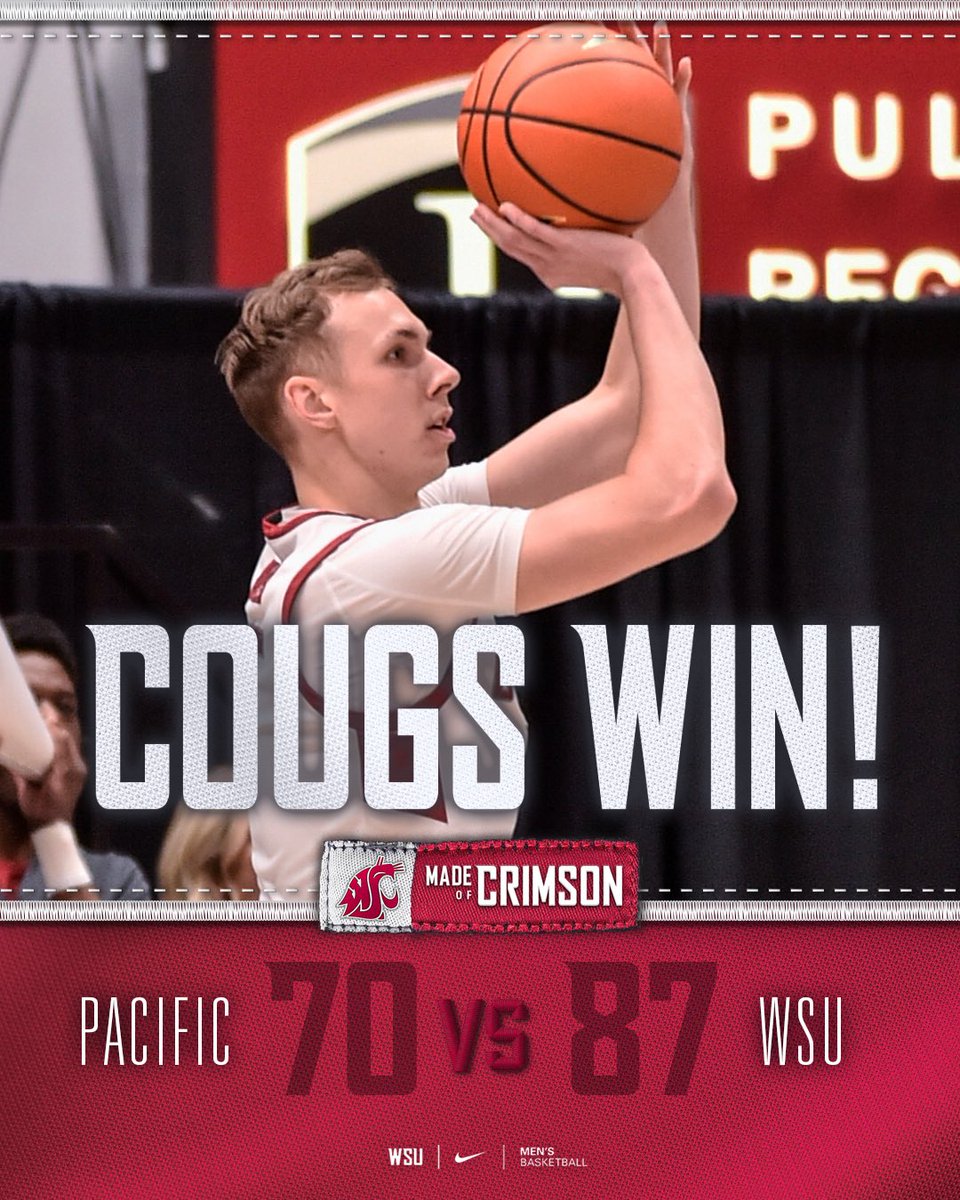 Washington State Men's Basketball tweet media