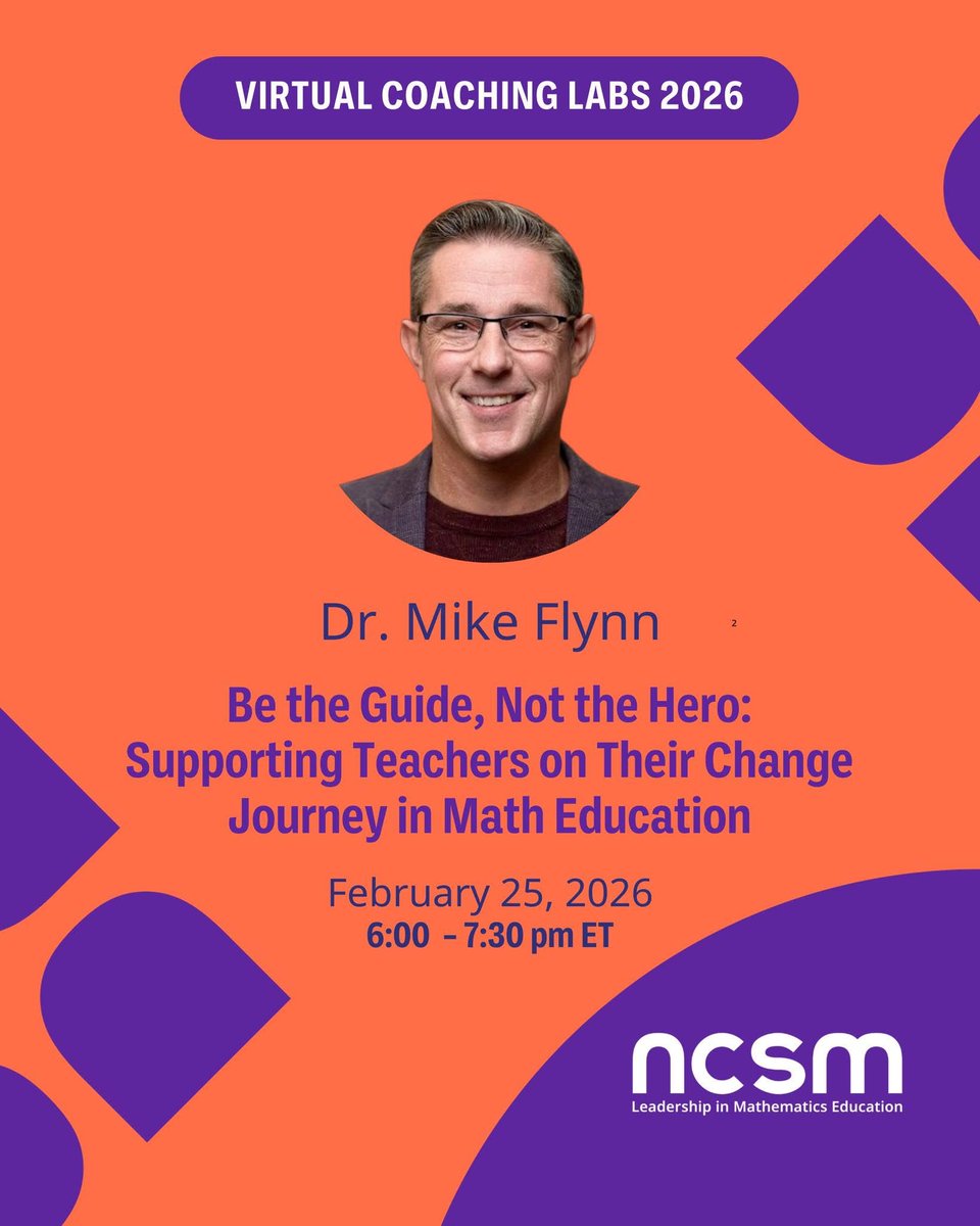 NCSM: Leadership in Mathematics Education tweet media