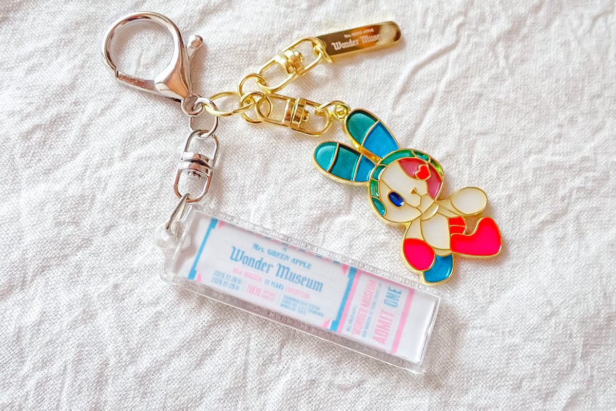 🏰✨ #MrsGREENAPPLE『Wonder Museum』キーチェーン ✨ Mrs. GREEN