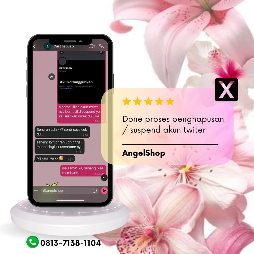 _reespon's tweet image. JASA PEMULIHAN AKUN &amp;amp; HAPUS AKUN

1•AKUN LUPA PASWORD/KE HACK
2•JASA SADAP WA
3•JASA SUSPEND/UNSUSPEND AKUN
4•JASA HAPUS AKUN
5•JASA HACK/PULIHKAN
AKUN,GMAIL,INSTAGRAM,TWITER,FBTIKTOK,TELEGRAM,DLL
6•JASA LACAK

Full testi,fast respon,trusted

wa.me/6281371381104🔔