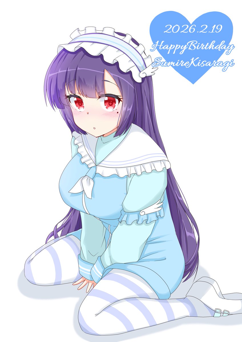 @TA_Official 
すみれちゃんお誕生日おめでとうございます🎂🎉🍖
去年の天使界隈が可愛かったので今年はそれを描かせていただきました!
今年一年もよく食べみんなと仲良く元気に過ごしてください! 