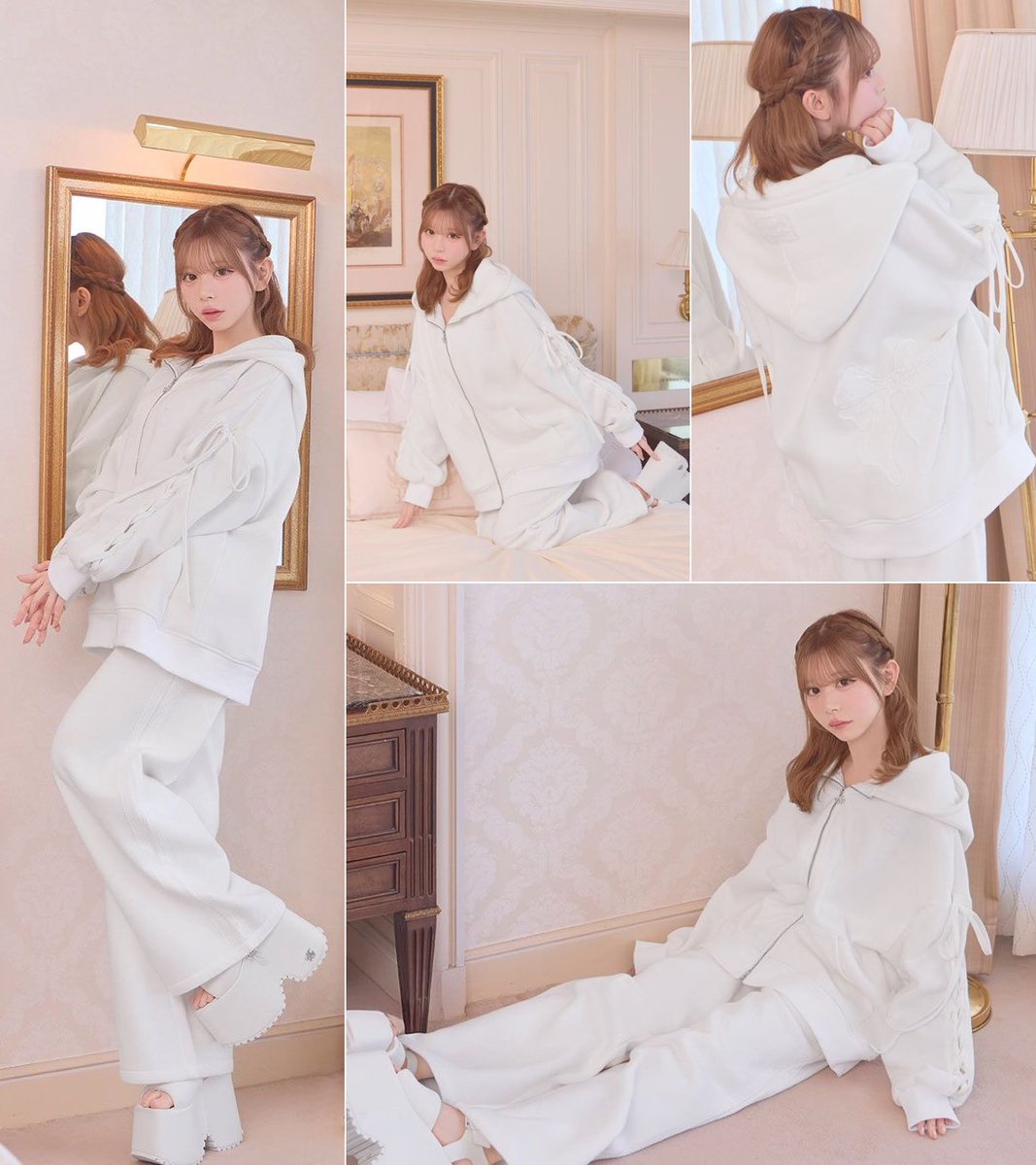 𝐍𝐄𝐖 𝐀𝐑𝐑𝐈𝐕𝐀𝐋 】 あまディテールが映えるセットアップ🤍 ⟡腕