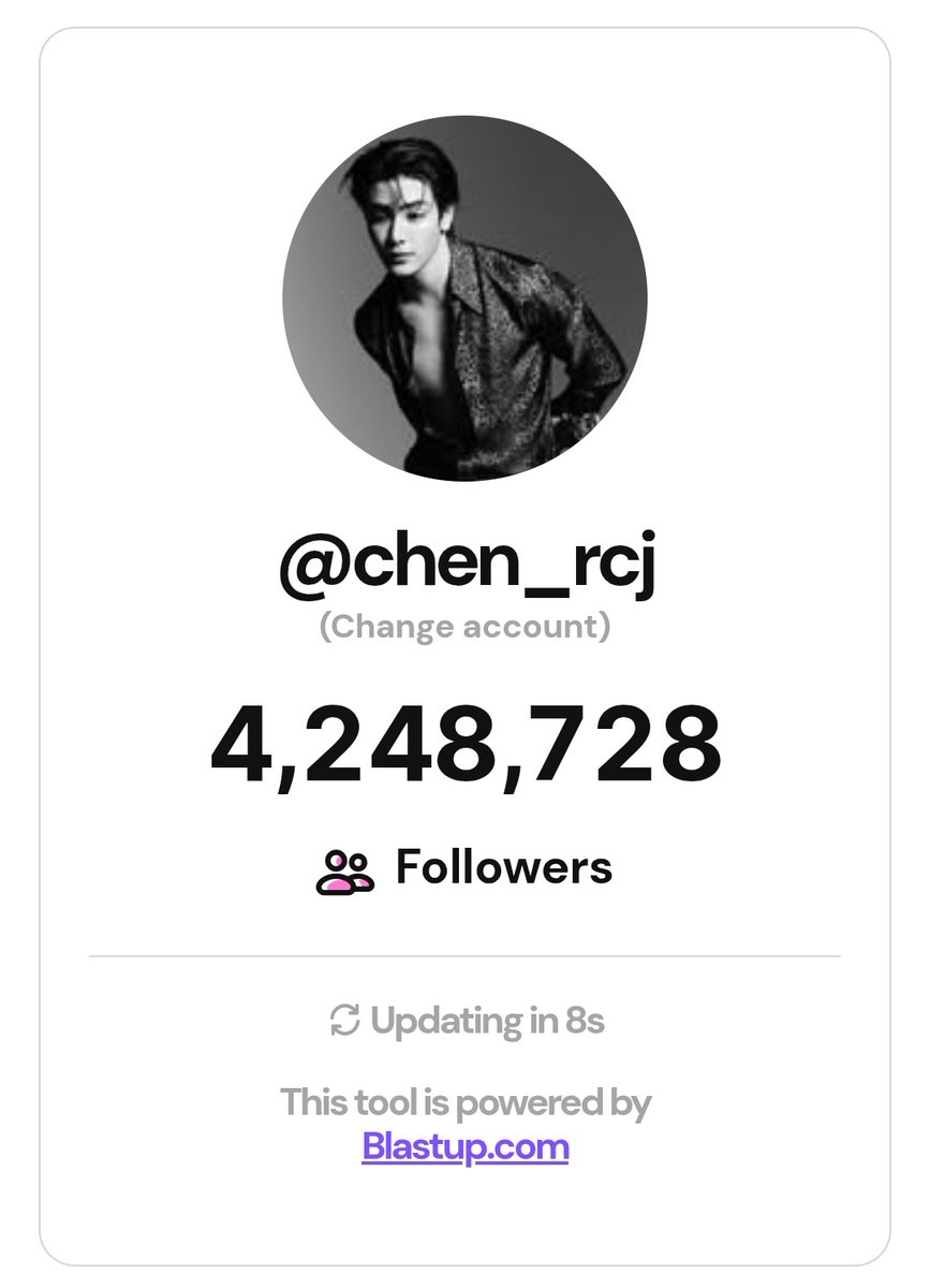 zaynauthentic's tweet photo. (Instagram Follower Growth)
Ig:chen_rcj

Time gap: 24 hours
Variation: Increase by more than 3.6k followers

#จุงอาเชน #JoongArchen #จุงดัง #JoongDunk https://t.co/ofqLcmxOQk